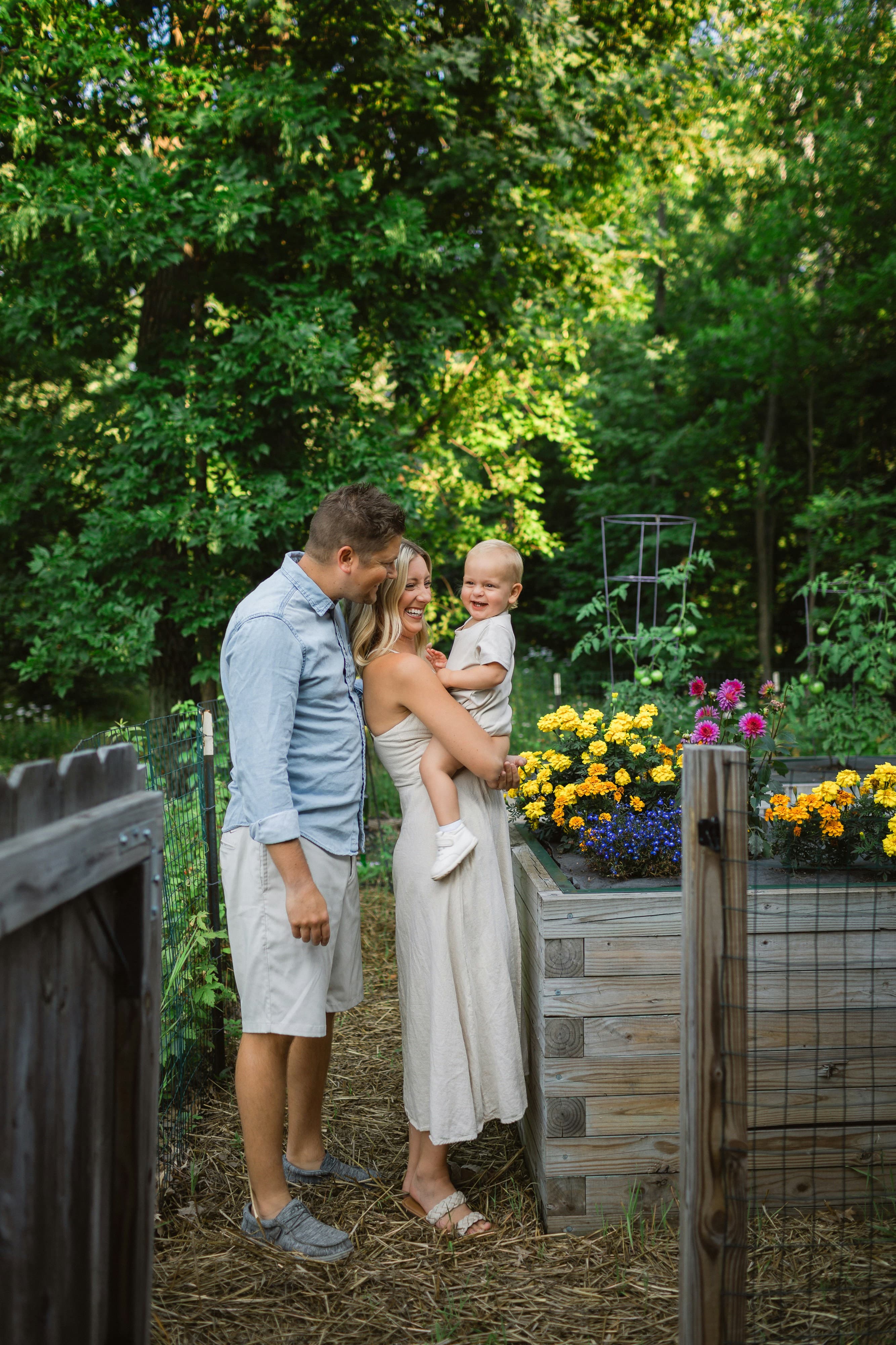 Famille heureuse